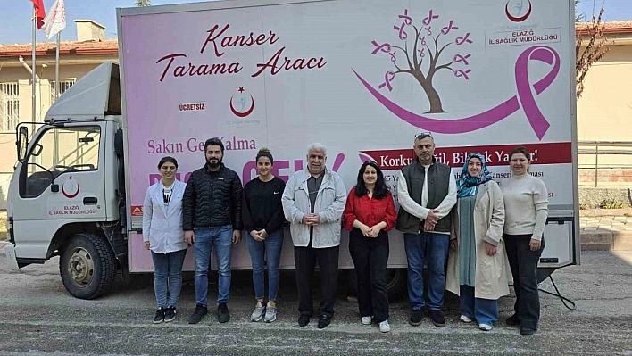 Kanser Tarama Hizmetleri Sürüyor