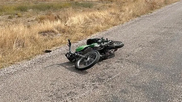 Elazığ'da Motosiklet Kazası!