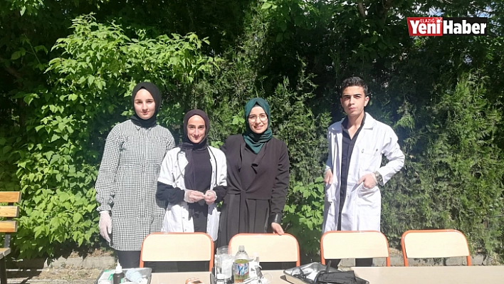 Elazığ'da öğrencilerden anlamlı etkinlik