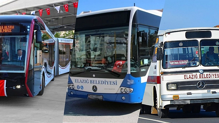 Elazığ'da Otobüs Ücretlerine Zam!