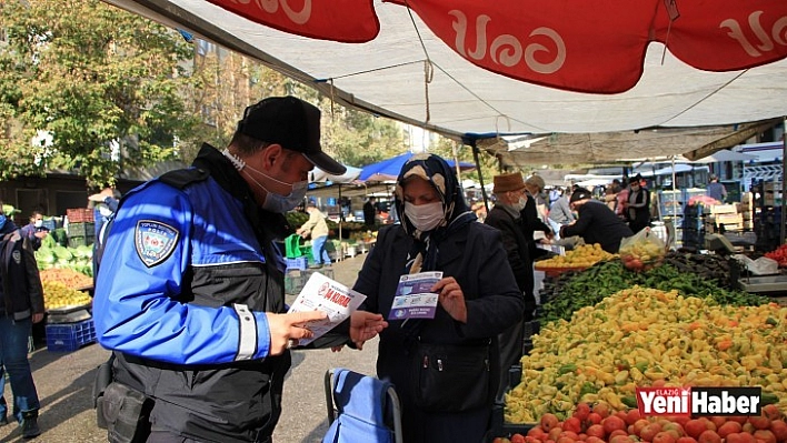 Elazığ'da Polisten Covid-19 Denetimi!