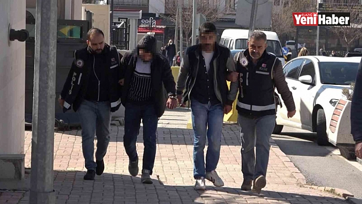 Elazığ'da suçüstü yakalanan sahte polislerden biri tutuklandı