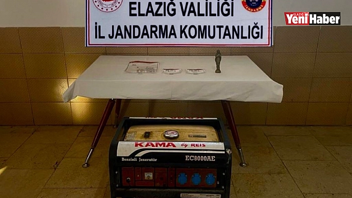 Elazığ'da Meryem Ana Heykeli Ele Geçirildi