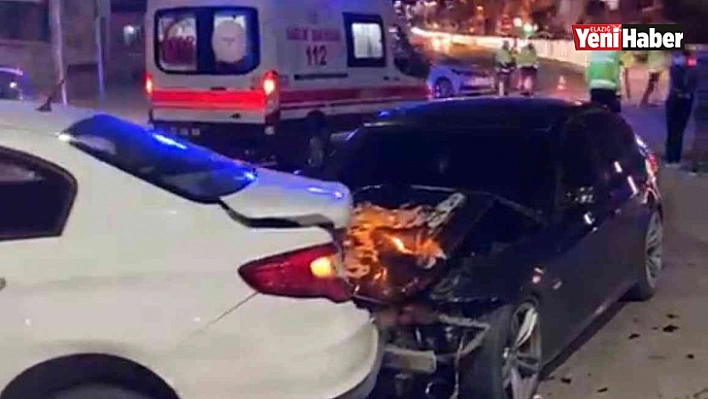 Elazığ'da trafik kazası: 1 yaralı