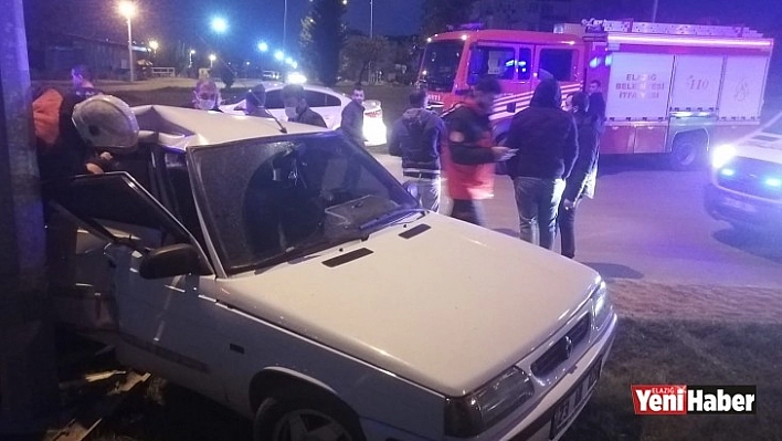 Elazığ'da Trafik Kazası!