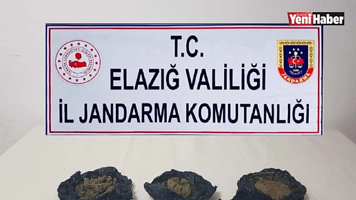 Elazığ'da uyuşturucu operasyonu