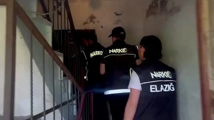 Elazığ'da Uyuşturucu Operasyonu