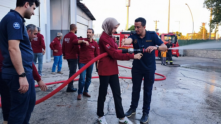 Elazığ'da 'Yangın' Eğitimi