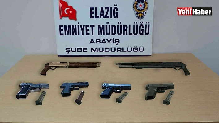 Elazığ'daki asayiş ve şok uygulamalarında 152 şahıs yakalandı