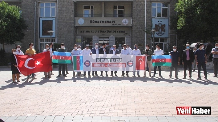 Elazığ'dan Azerbaycan'a Destek!