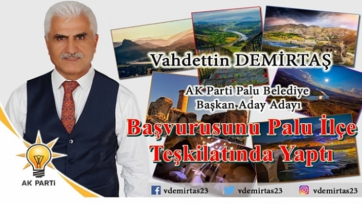 DEMİRTAŞ Aday Adaylığı Başvurusunu Yaptı