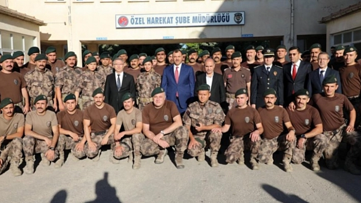 Gururumuz, Emniyet Genel Müdürü Aktaş, Elazığ'da!