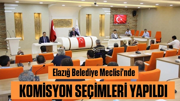 Belediye Meclisinde Komisyon Üyeleri Belli Oldu