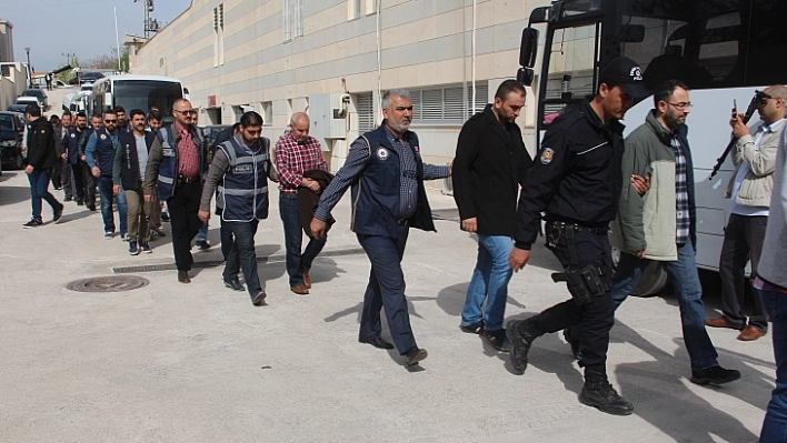 Elazığ Merkezli FETÖ Operasyonunda 27 Kişi Tutuklandı