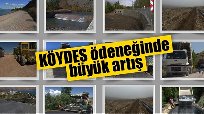 2018 Yılı KÖYDES Ödenek ve Dağılımı Açıklandı