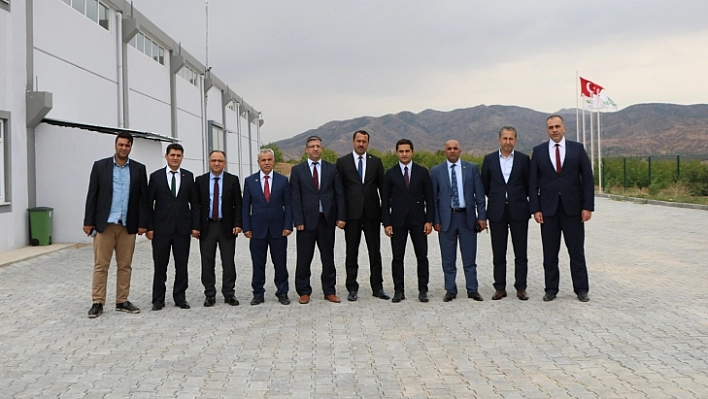 İl Yöneticilerinden Baskil'e Ziyaret