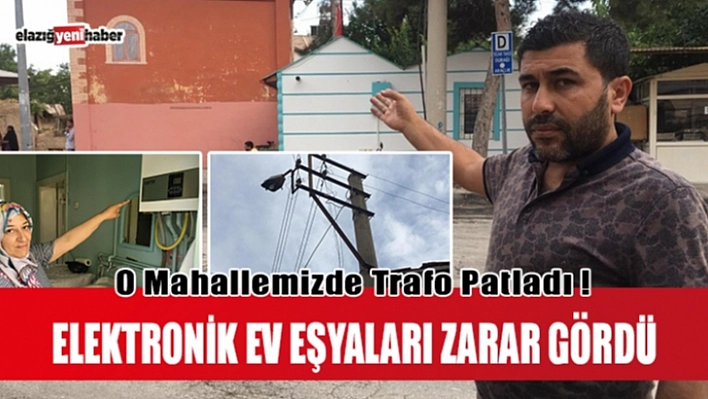Trafoda Patladı!