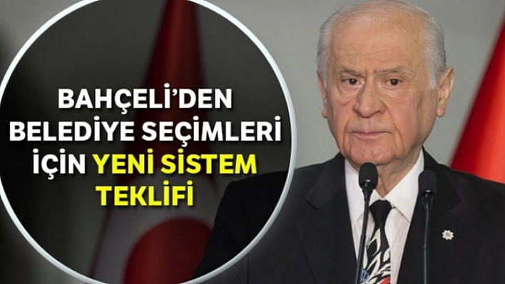 Bahçeli'den 'Büyükşehir' Çağrısı
