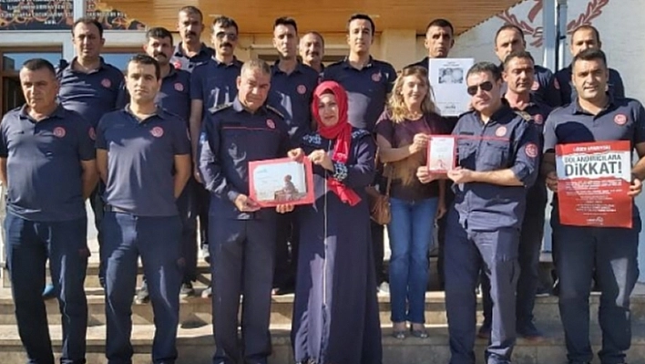 Elazığ İtfaiye Müdürlüğünden Lösev'e Destek