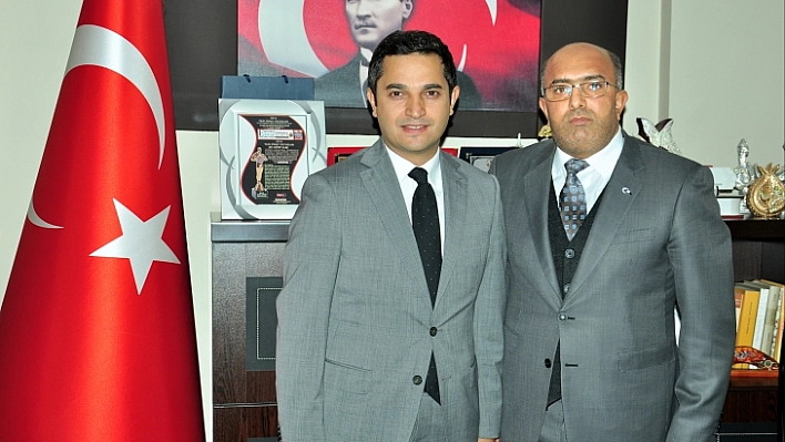 Baskil Kaymakamından Ulaş'a Ziyaret