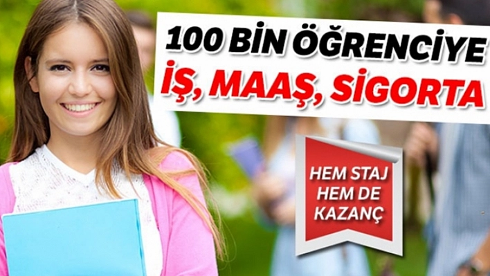 Öğrencilere İş İmkanı!