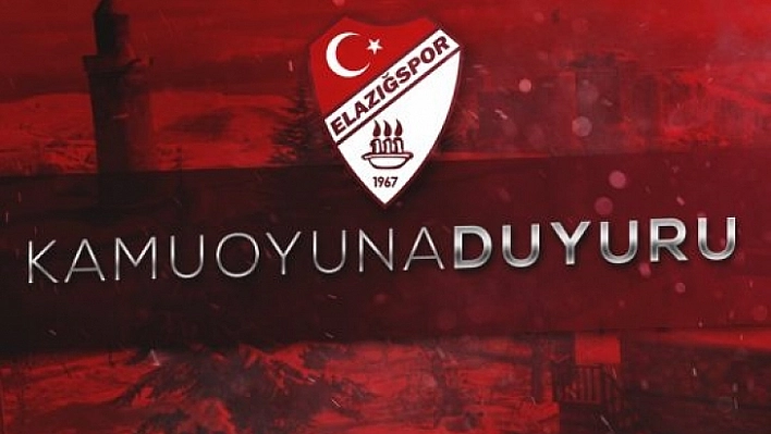 Elazığspor'da Bir Yönetim Daha İstifa Etti!