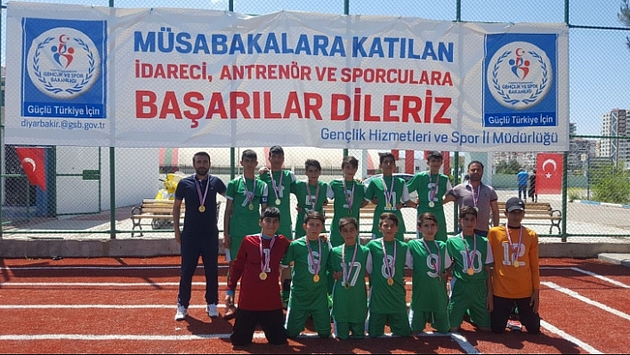 Futbol Müsabakalarında Elazığ Bölge 1. Oldu
