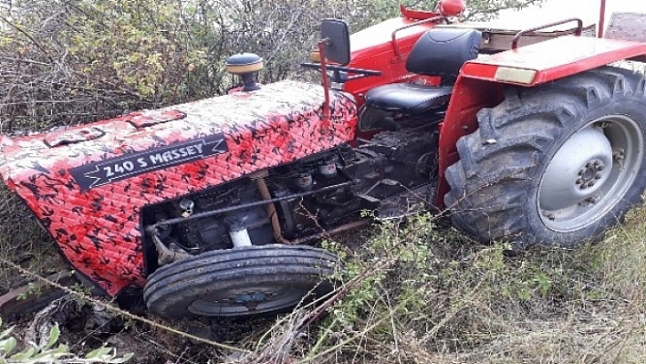 Traktör Kazasında 1 Kişi Hayatını Kaybetti