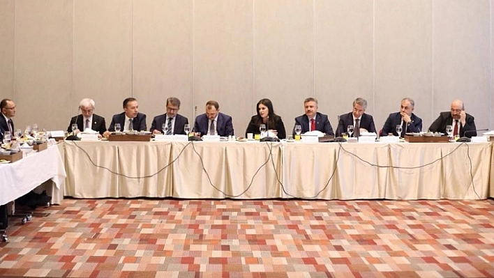 Ankara'da 'Elazığ İstişare ve Değerlendirme Toplantısı' Düzenledi