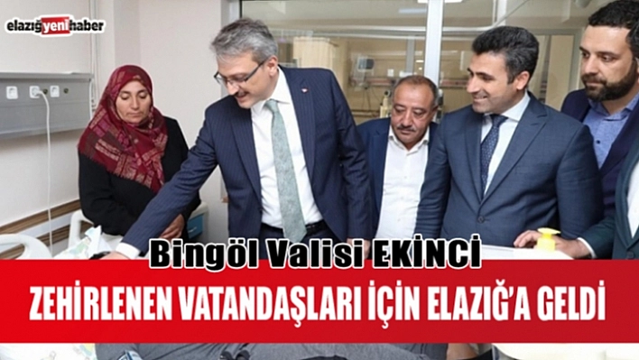 Vali Ekinci, Vatandaşları için Elazığ'da
