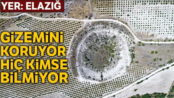 Elazığ'da Dev Bir Çukur Oluştu!