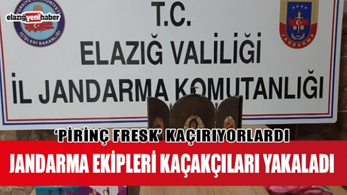 Elazığ'da Tarihi 'pirinç fresk' Ele Geçirildi