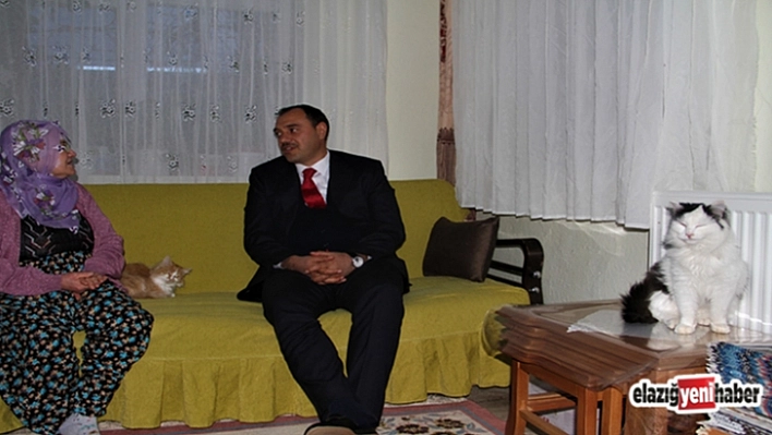 Vali Kaldırım'dan, Nuriye Teyzeye Ziyaret