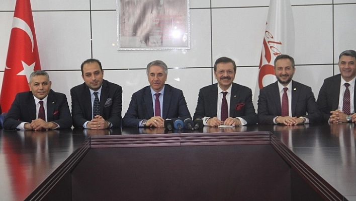 TOBB Başkanı Hisarcıklıoğlu, Elazığ'da