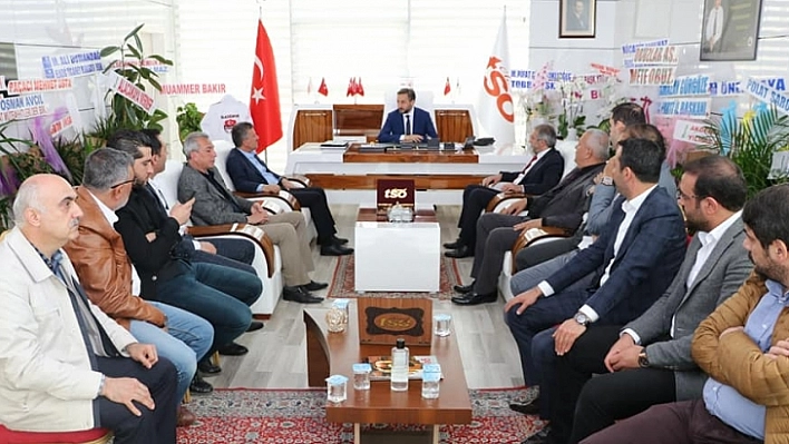 Başkan Gürgöze Hayırlı Olsun Ziyaretlerinde