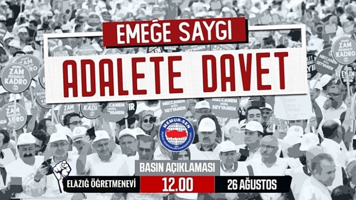 Memur- Sen'den 81 ilde eş zamanlı basın açıklaması