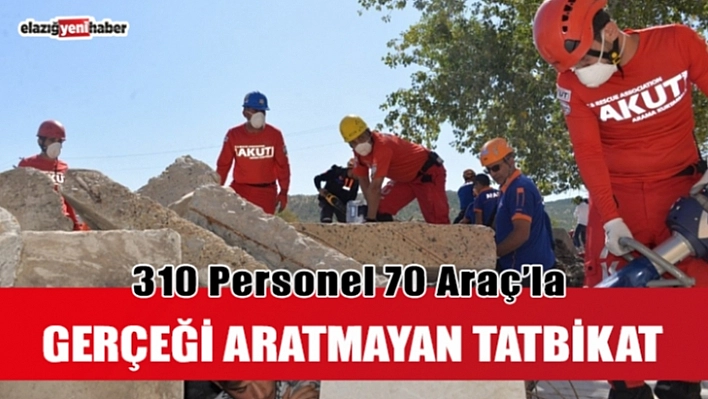 Gerçeği Aratmayan Deprem Tatbikatı