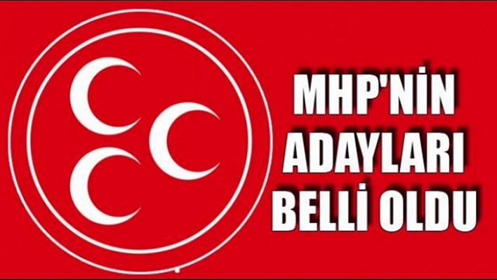 Elazığ'da 5 İlçe Açıklandı