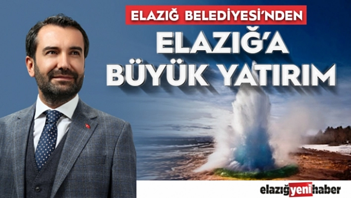 Elazığ Belediyesinden Önemli Hamle