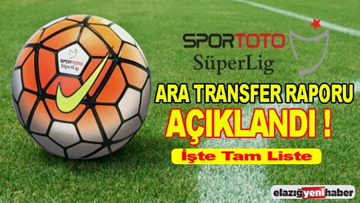 Transfer Dönemi Bitti