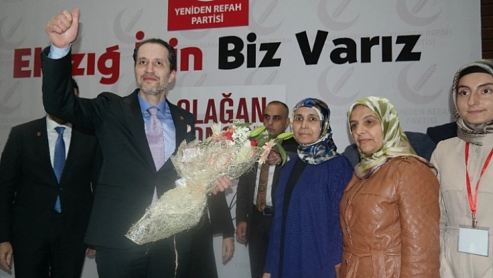 Fatih Erbakan Elazığ'a Geldi