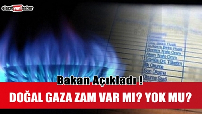 Bakan Açıkladı !
