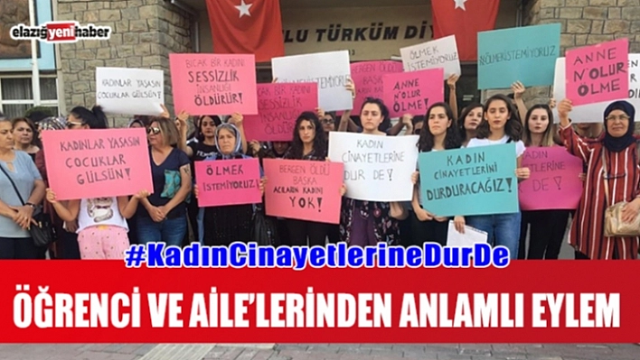 Öğrenciler, Kadına Şiddete Hayır Dediler