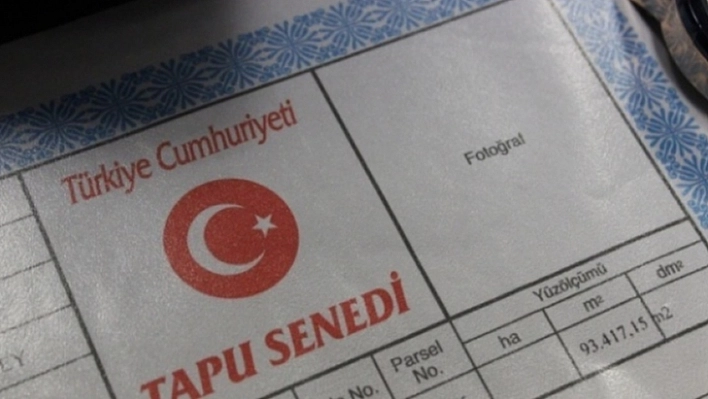 Tapu Kanununda Değişiklik!