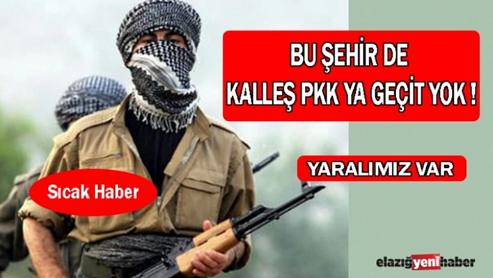 Arıcak'ta Karakola Taciz Ateşi