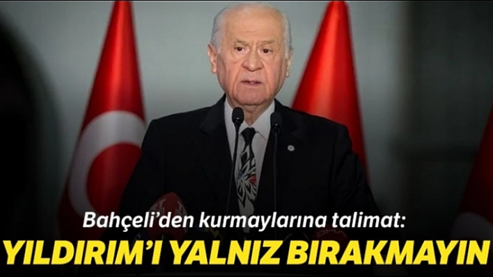 Kurmaylarına Talimatı Verdi!