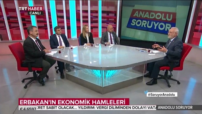 Anadolu Soruyor'un Konuğu Mustafa Elitaş Oldu