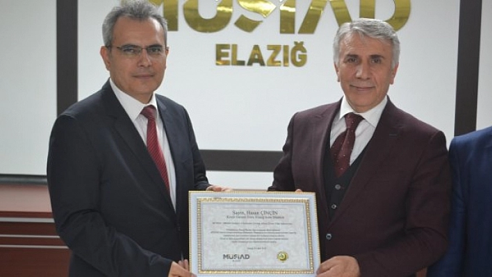 Müsiad'ın Dost Meclisi Konuğu Çinçin Oldu
