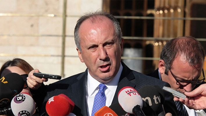 CHP'nin Cumhurbaşkanı Adayı -Muharrem İnce