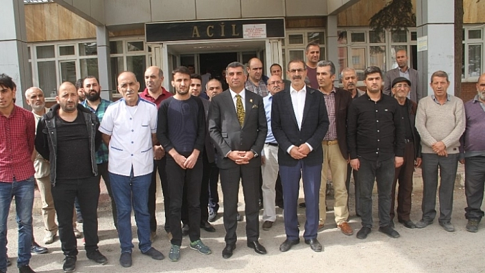 CHP'li Erol, İçi Boş Hastaneyi İnceledi